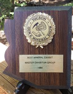 Arnold Hampson Mineralogical Awards